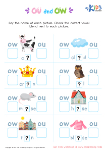 Missing Vowels Worksheets image